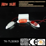 LED Truck Side Lamp (2 PCS of electric lines) Chromium Plating